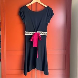 Vionnet Woven Chain Belt Dress